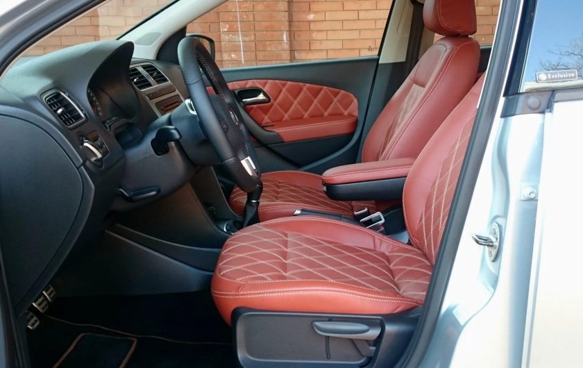 Перетяжка салона Фольксваген поло седан