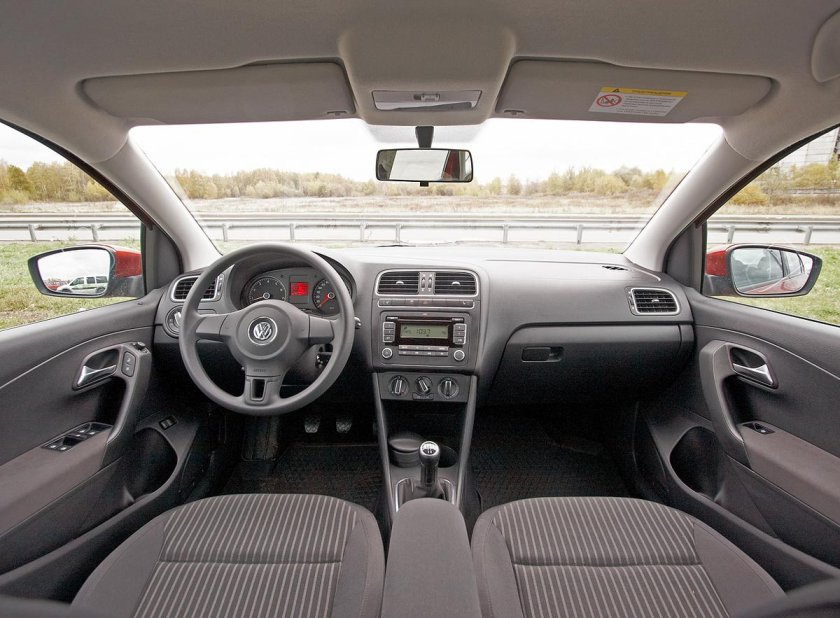 Volkswagen Polo sedan салон