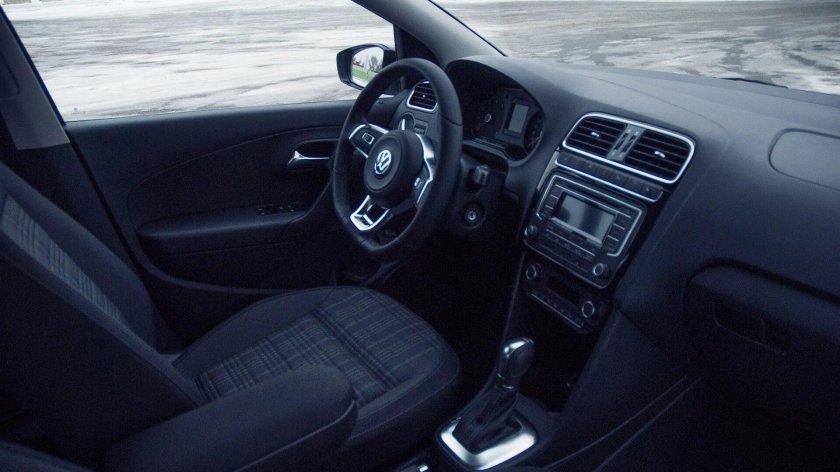 Volkswagen Polo sedan 2012 салон