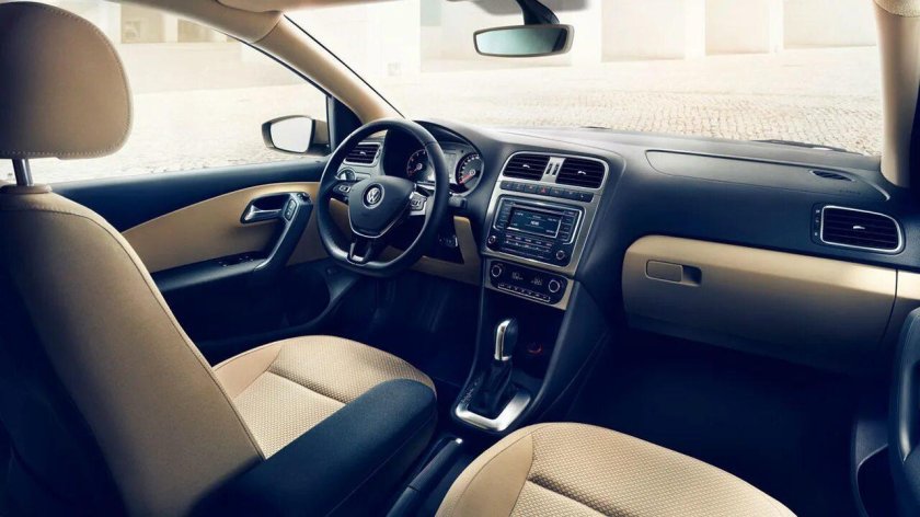 Салон volkswagen polo седан 2015