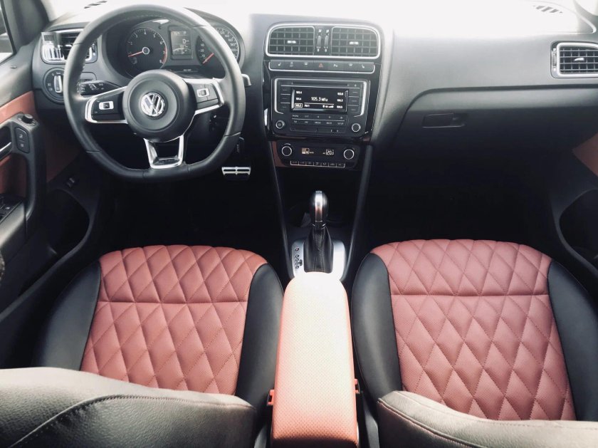 Фольксваген поло салон кожа