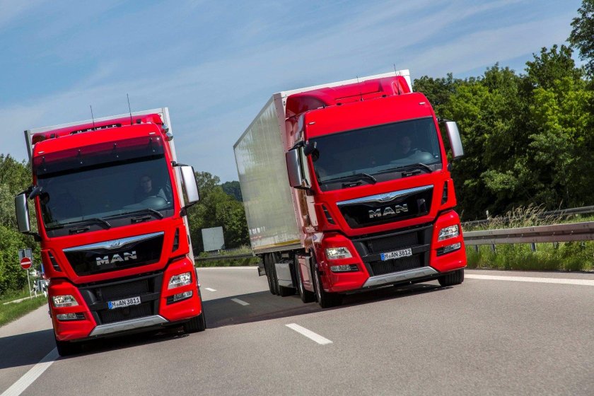 Грузовик man TGX