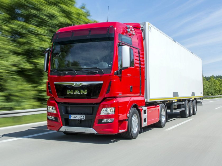 Грузовик ман ТГХ