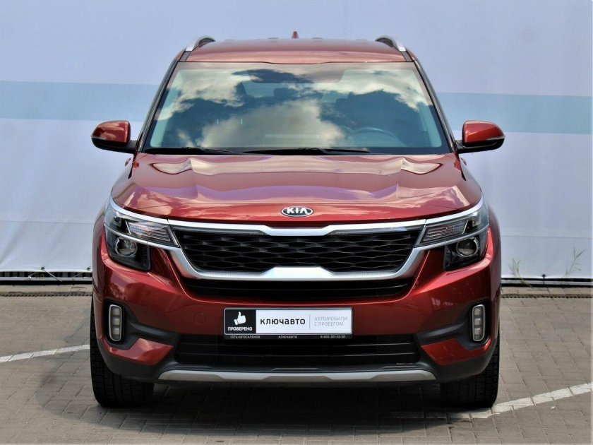 Киа селтос красная