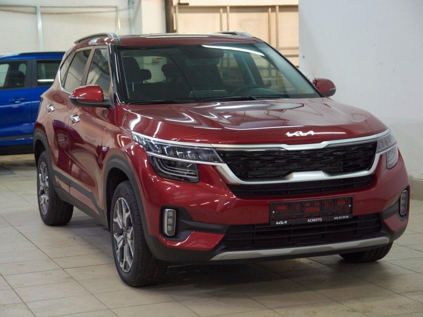 Киа селтос 2022 красный