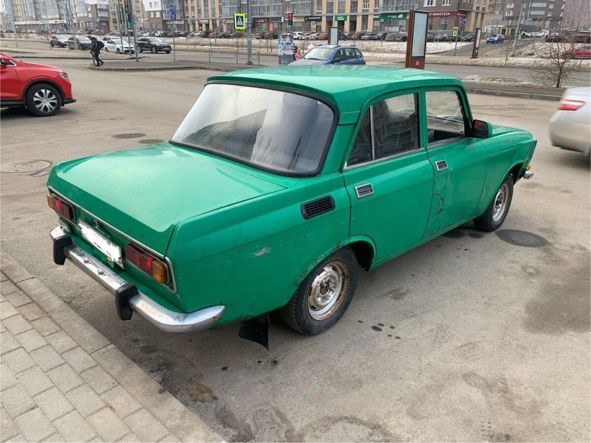 Москвич 412 иж зеленый