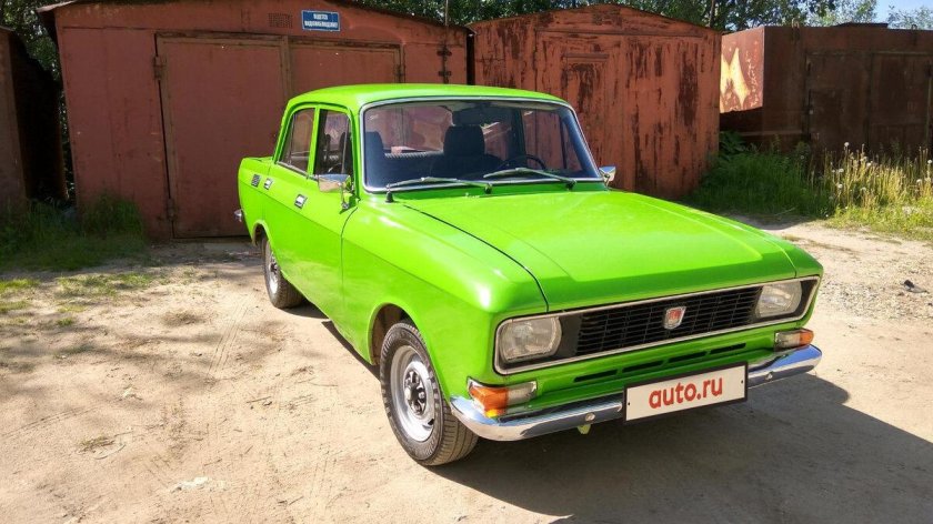 Москвич 2140 зеленый