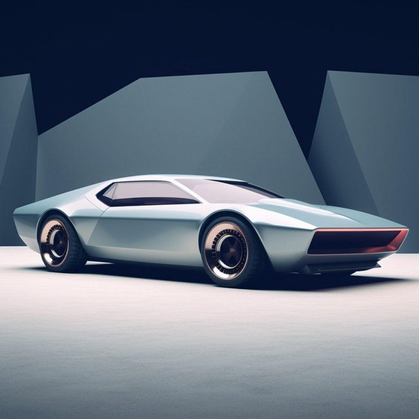 Lancia stratos zero 1970