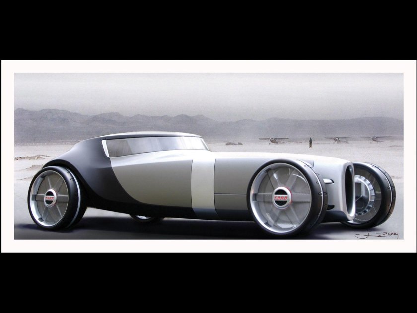 Футуристические автомобили прошлого