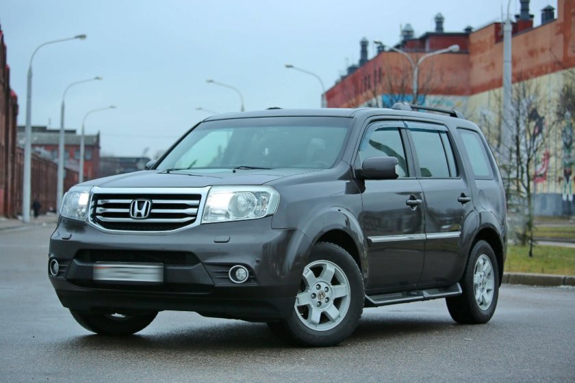 Хонда пилот 2008 в золотистом цвете