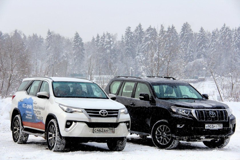 Тойота фортунер и Прадо