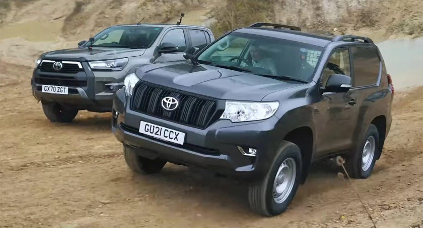 Toyota Hilux vs Toyota Prado