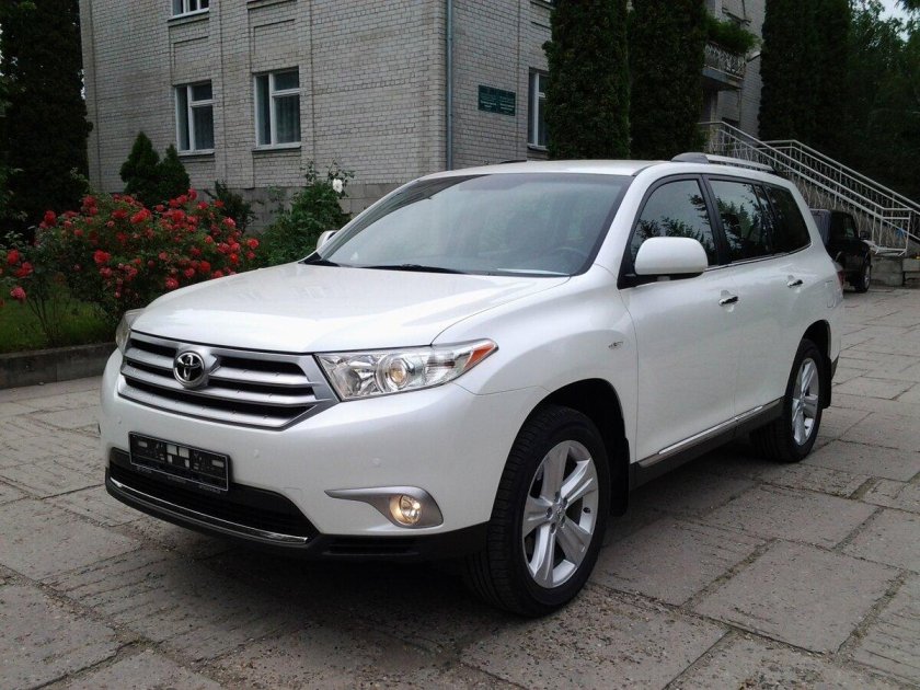 Тойота хайлендер 2013 реклама