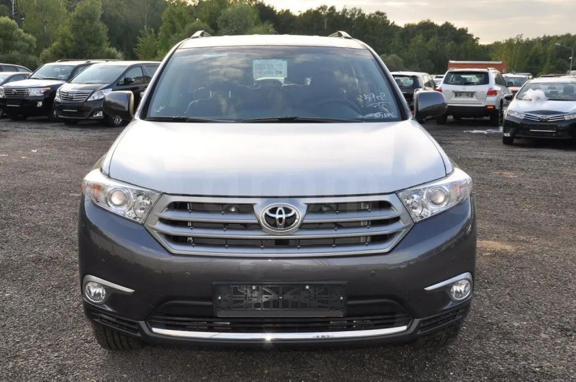 Тойота хайлендер 7 мест