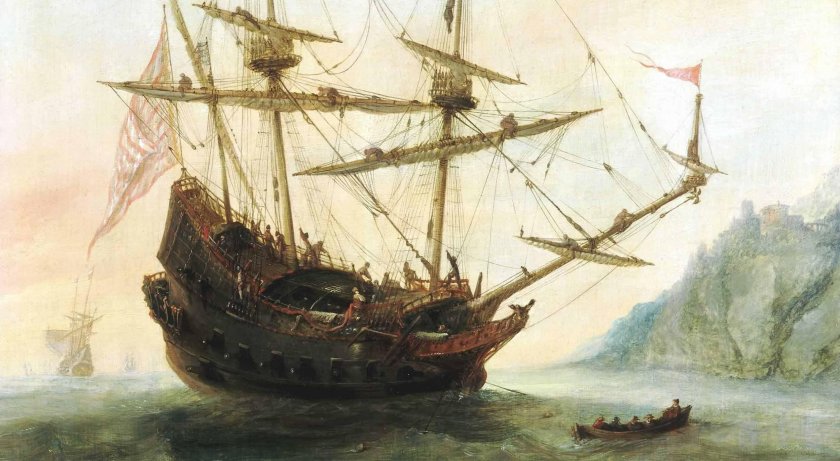 Испанский галеон 16 века