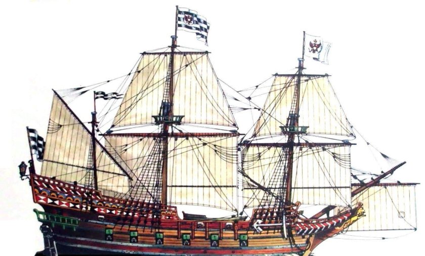 Корабль Галеон Батавия