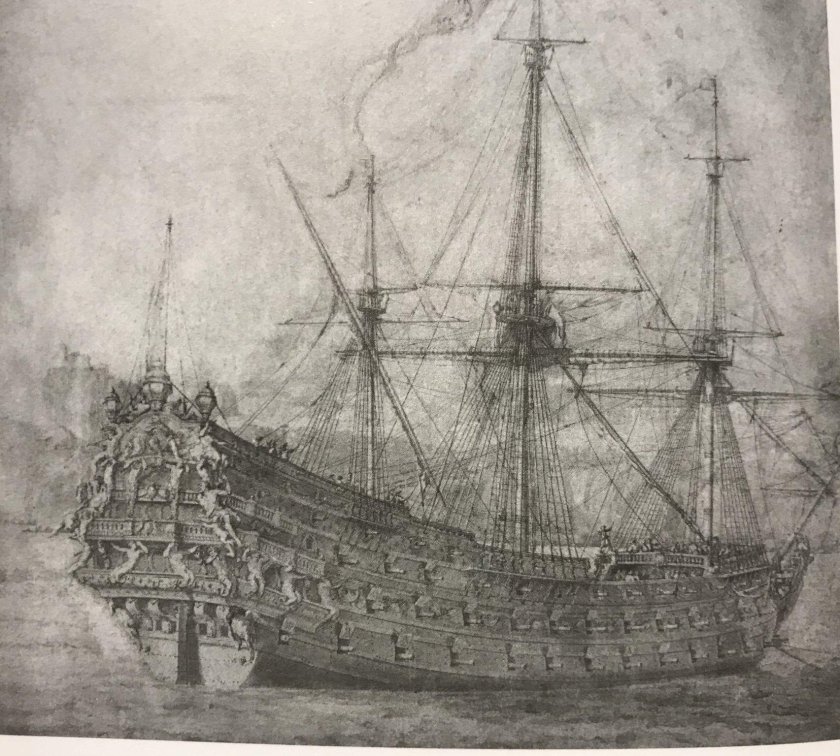 Линкор 17-18 века