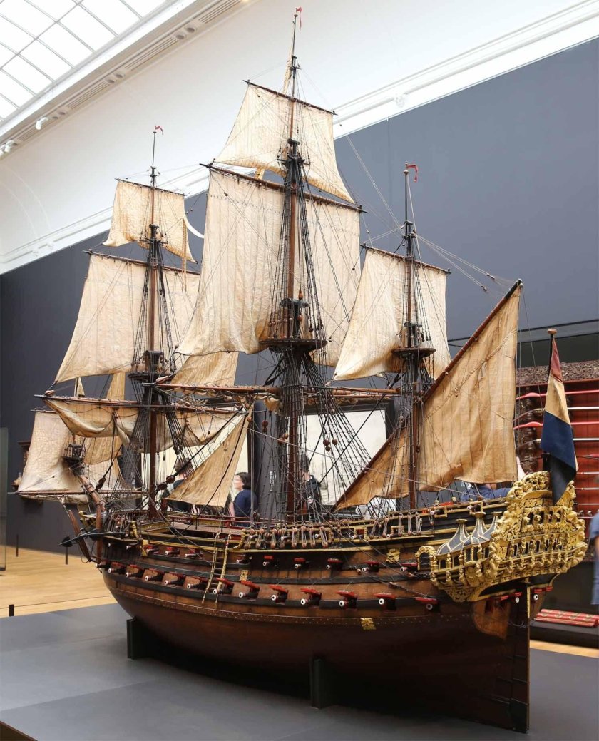 Галеон линейный корабль 17 века