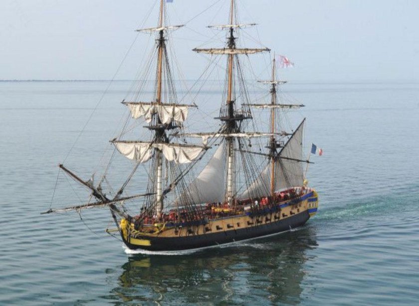 Парусный корабль l Hermione