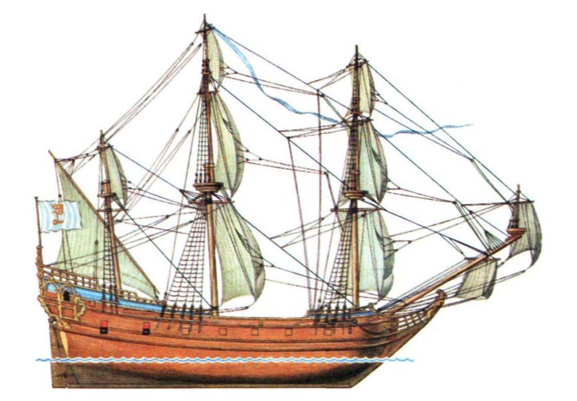 Французский ПИНАС корабль