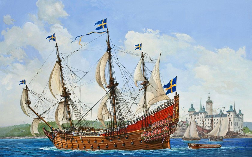 Корабль "Wasa" (шведский Королевский Галеон 1628г.)