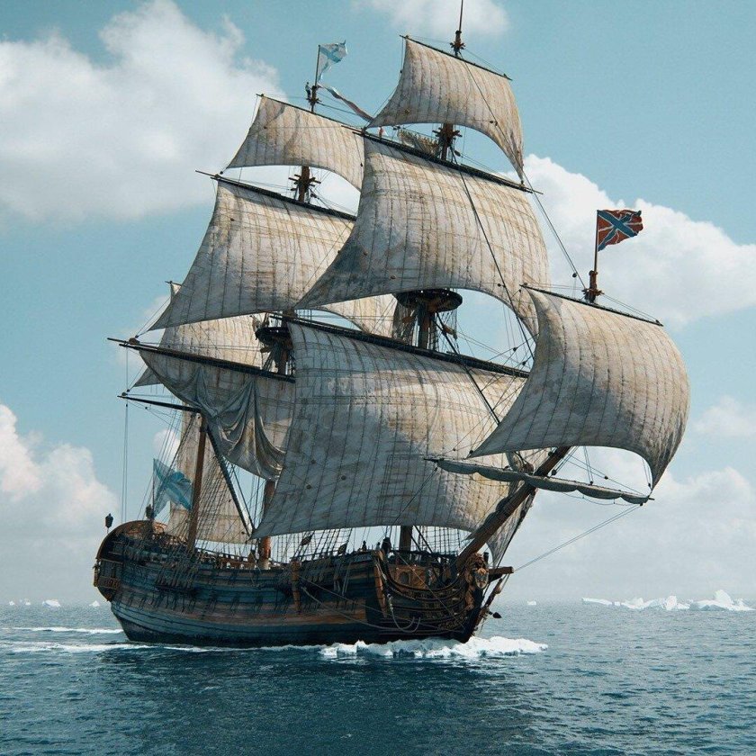 Мановар корабль