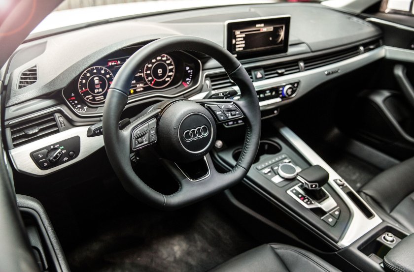 Ауди а4 b9 салон