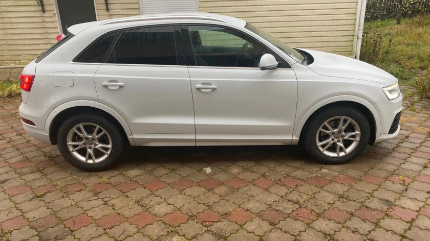 Audi q5 на зимней резине в Альпах