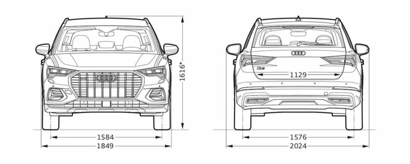 Audi q5 габариты