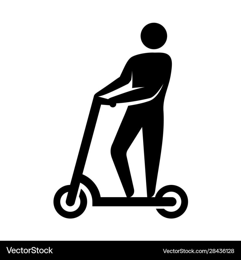 Самокат пиктограмма