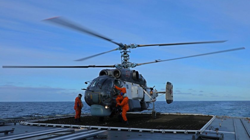 Противолодочный вертолет ка 27