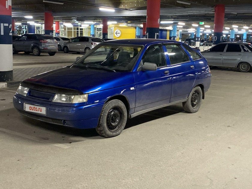 ВАЗ 2112 цвет синяя полночь