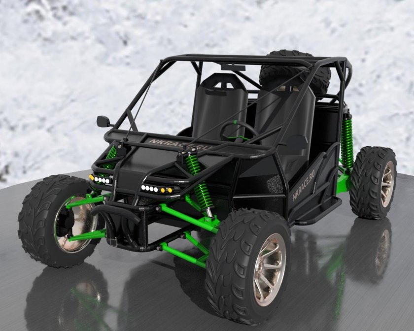 Двухместный багги