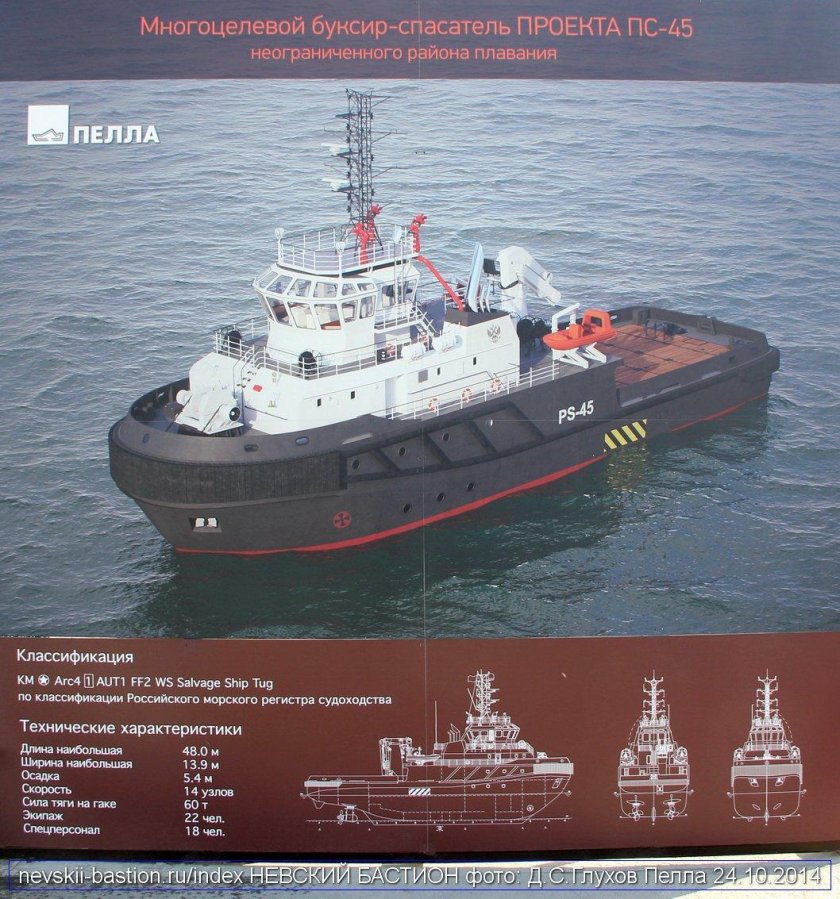 Спасательный буксир Нина Соколова