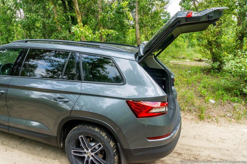 Skoda Kodiaq i багажник