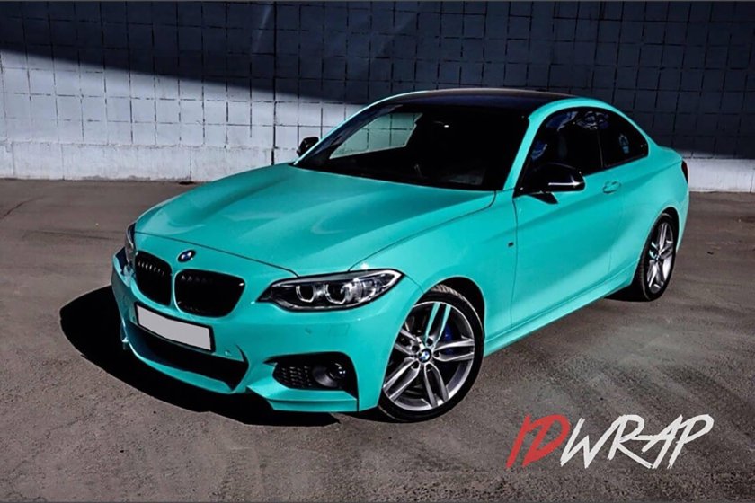BMW m3 бирюзовая