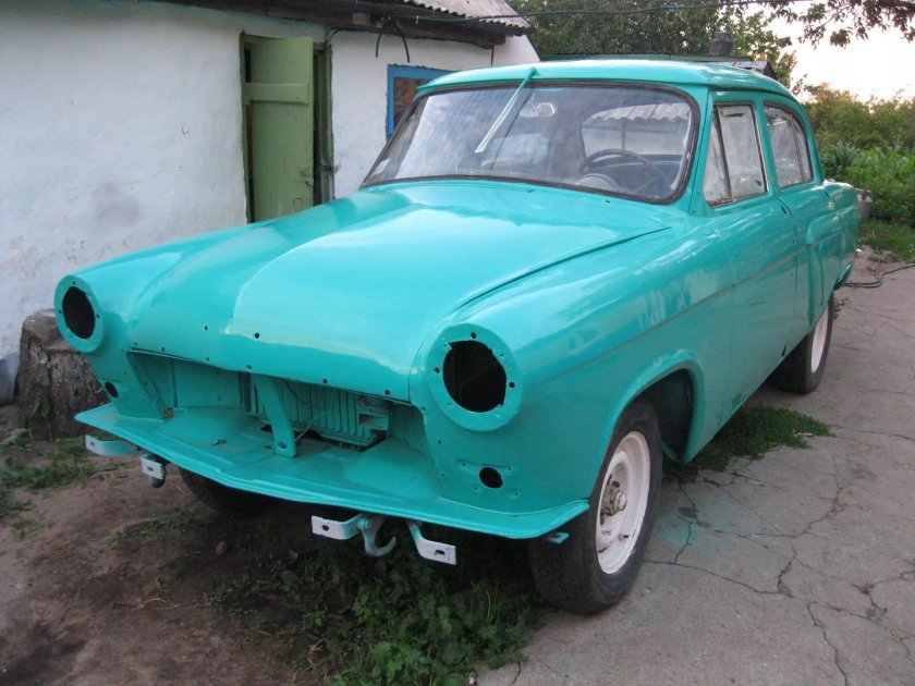 ГАЗ 21 цвета морской волны