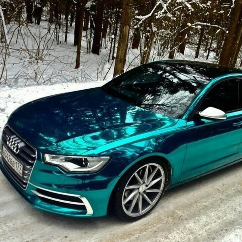 Ауди а6 бирюзовая