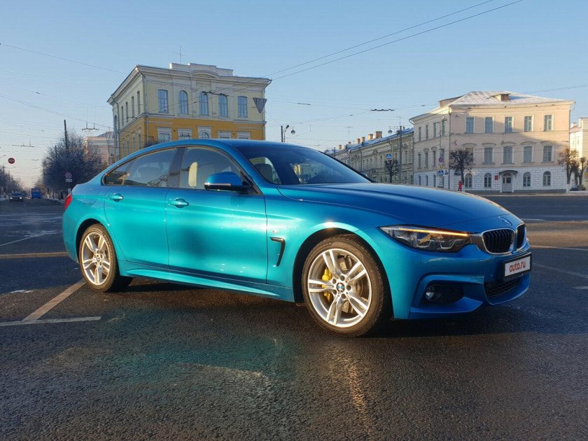 BMW 4 Series в плёнке
