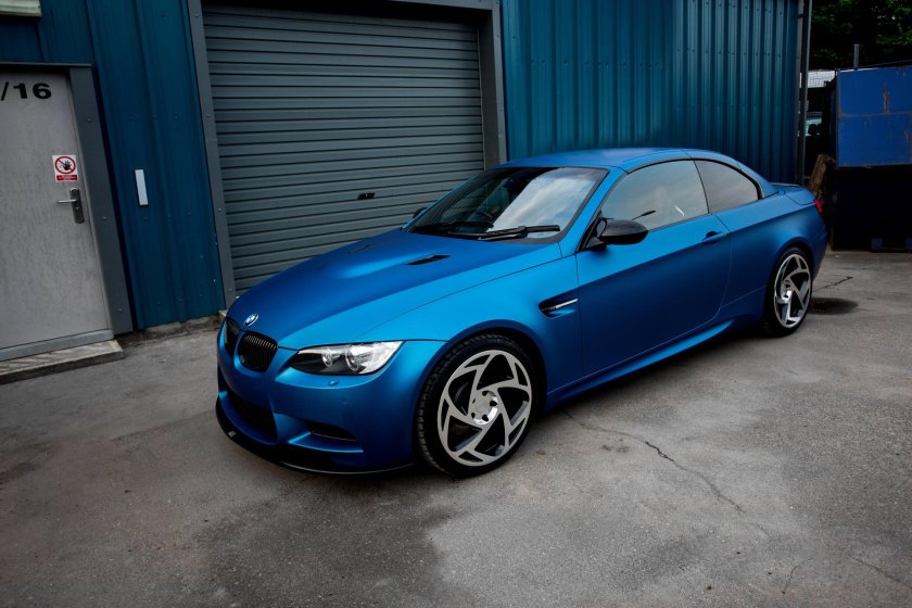 Blue Metallic BMW