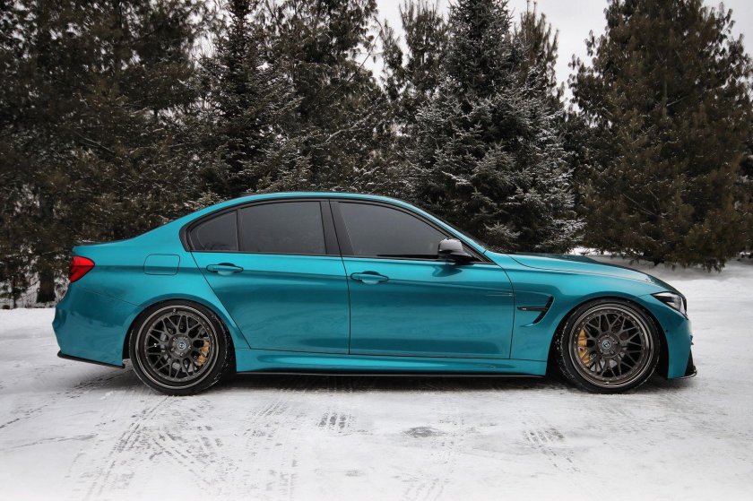 BMW m3 f80 Atlantis Blue