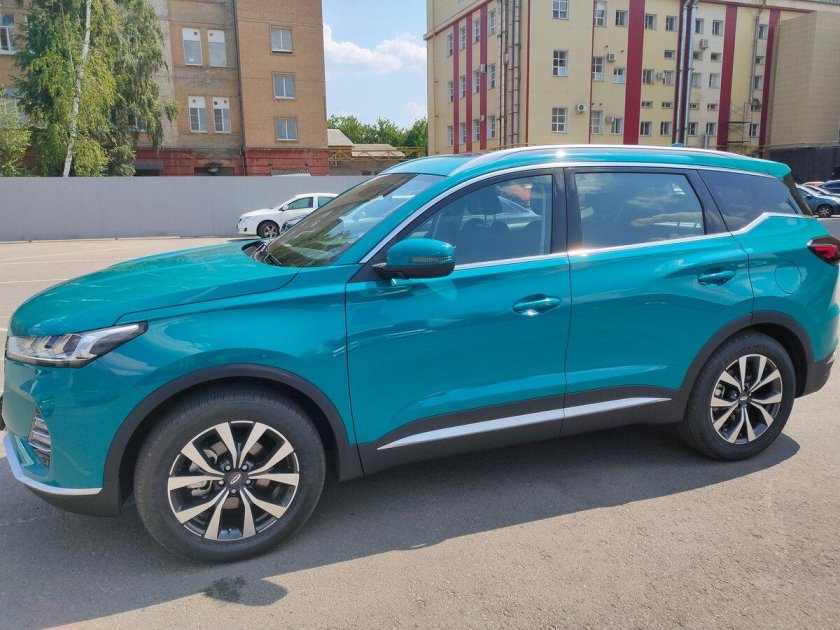 Chery Tiggo 7 бирюзовый