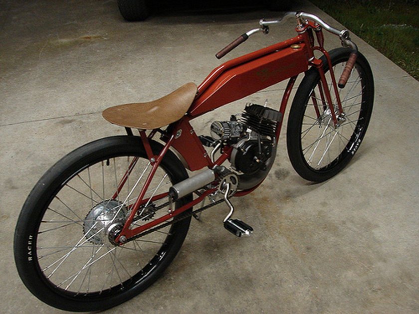 Велосипед Урал с мотором f80