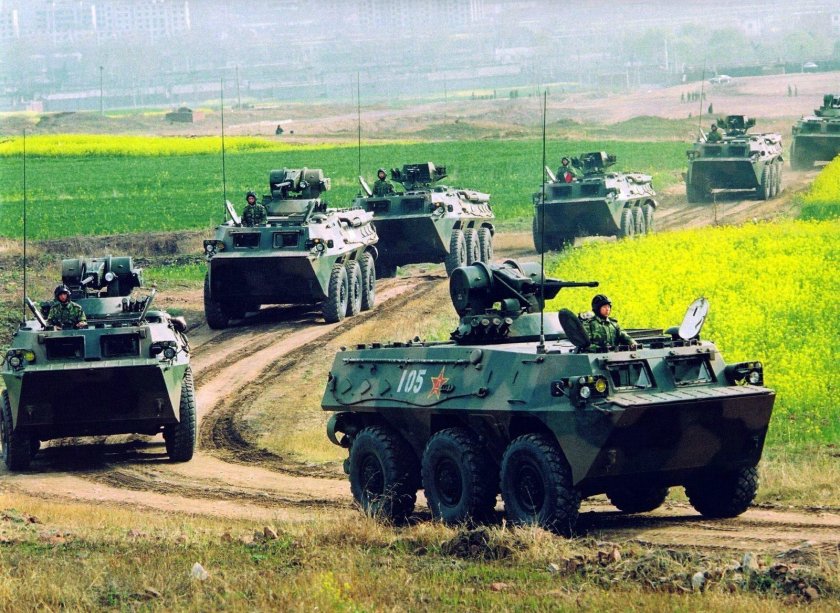 Китайский БТР WZ 551