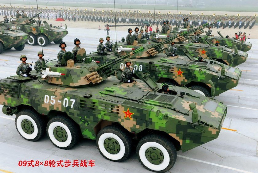 Китайский БТР ZBL-09