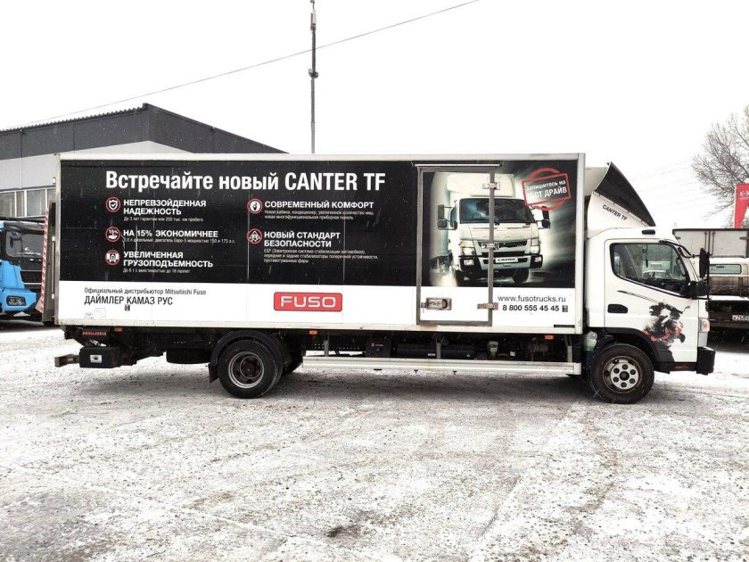Mitsubishi Fuso Canter рефрижератор