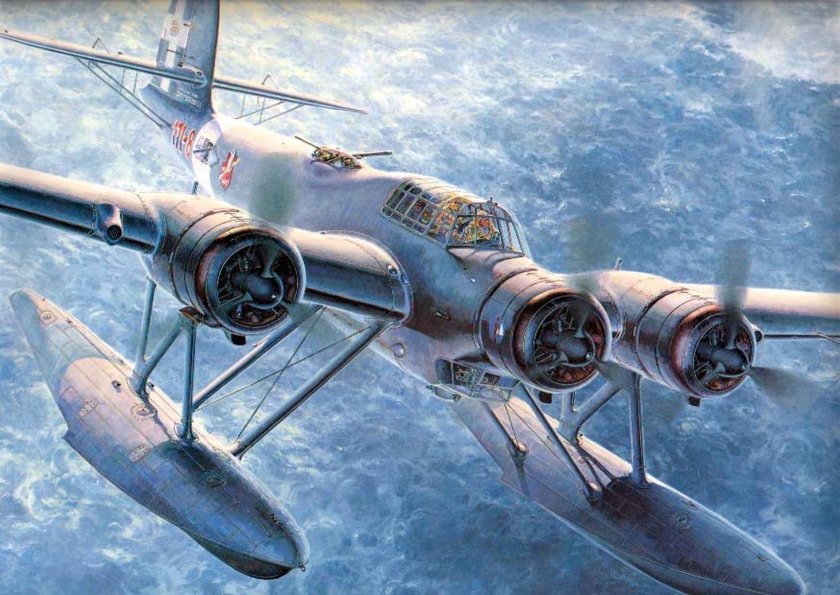 Гидропланы Италии второй мировой