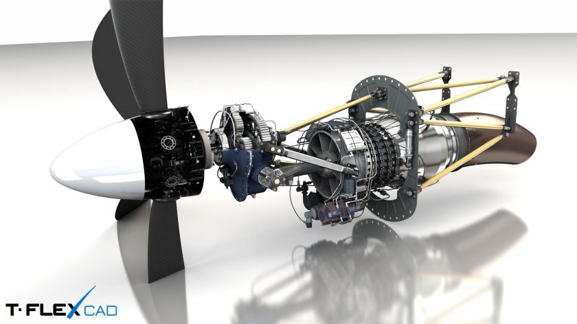 Турбовинтовые двигатели ТВД