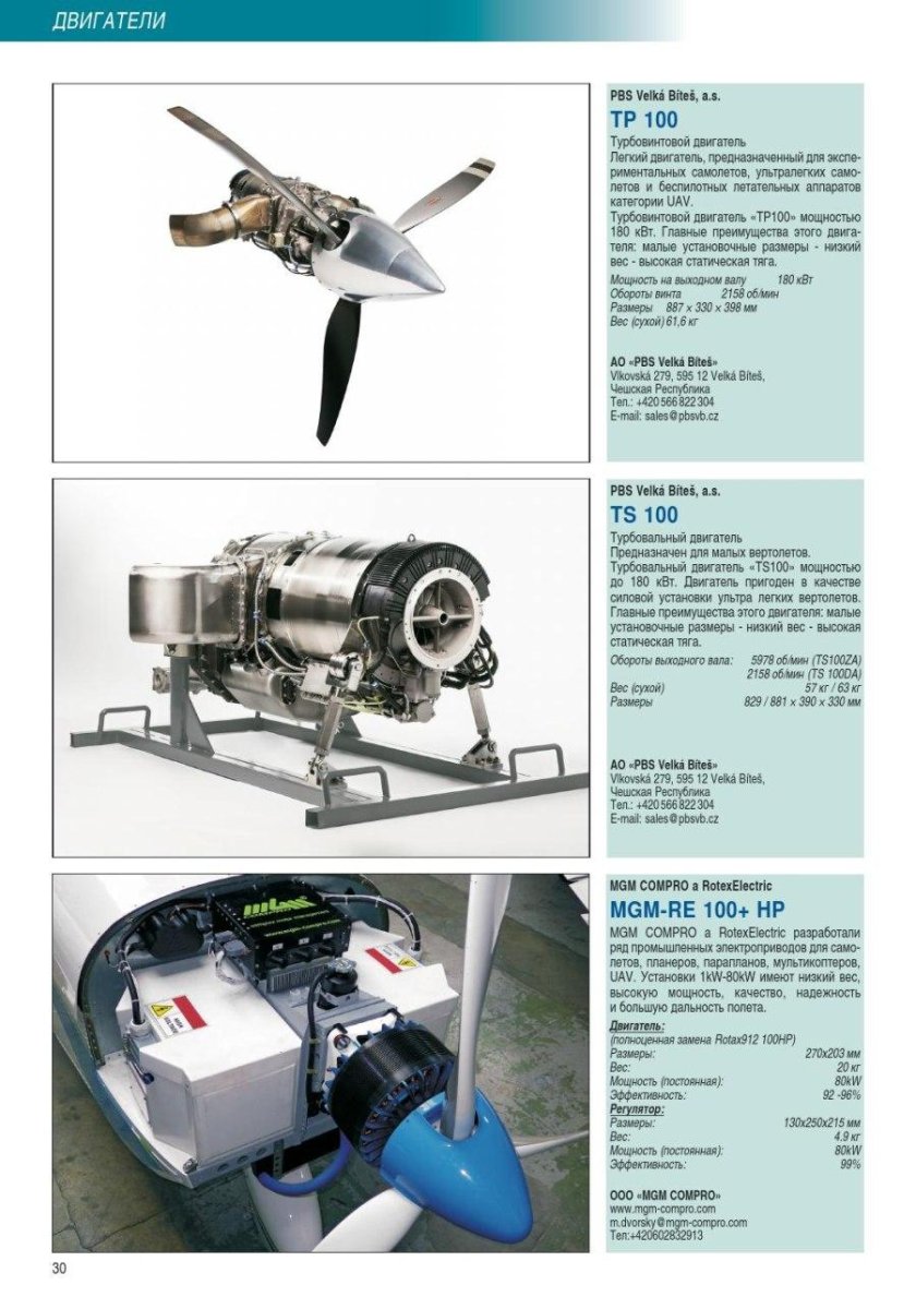 Турбовальный двигатель PBS ts100