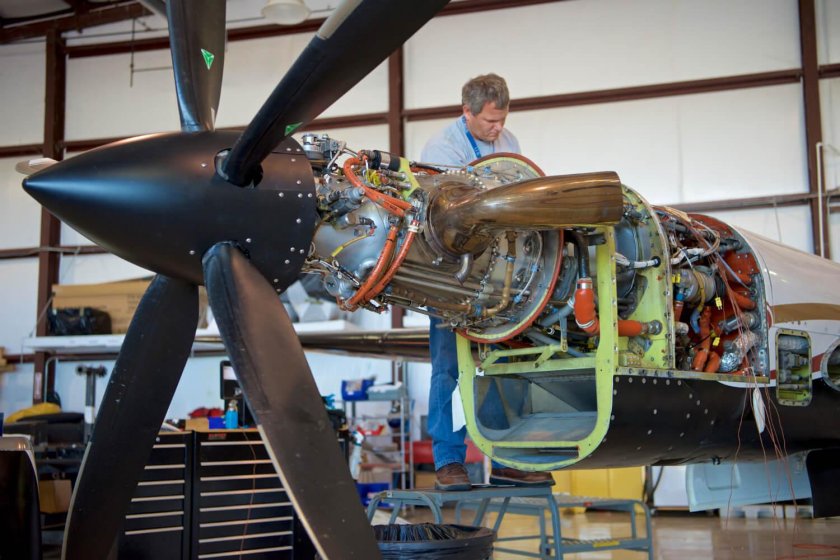 Турбовинтовой двигатель Pratt Whitney Canada pt6a-34